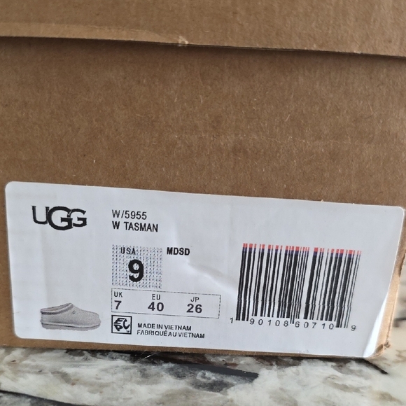 UGG Beige Suede Slip-Ons - Picture 7 of 7